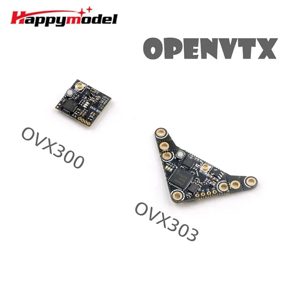 HappyModel OVX300 OVX303 5 8G 40CH 300 МВт Регулируемый видеопередатчик OpenVTX для RC FPV Tinywhoop Nano Micro Long