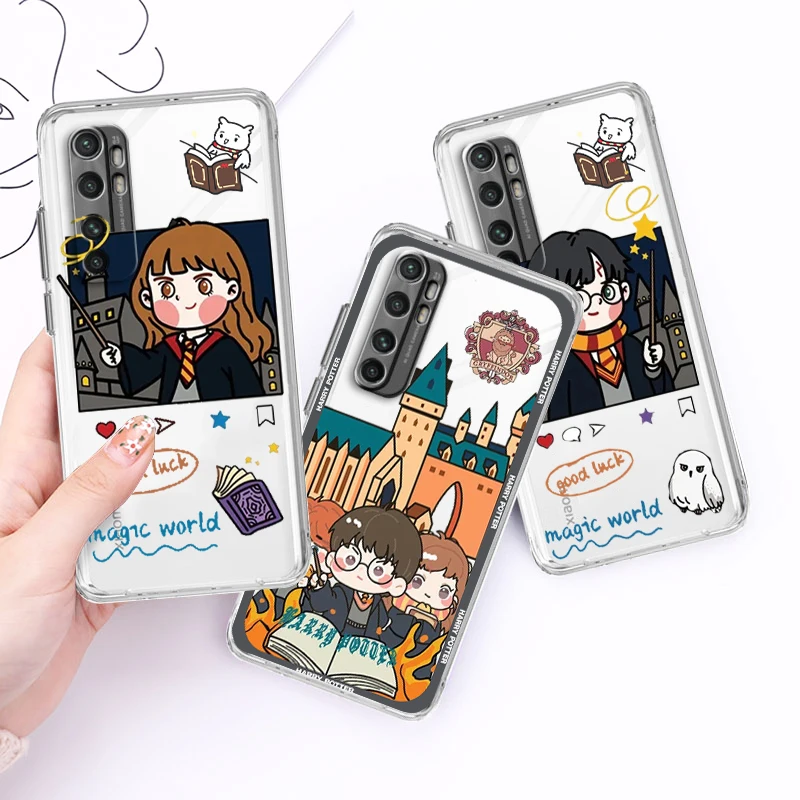 

Harries Wand Potters LoGo Phone Case For Xiaomi Mi 13 12T 12S 12X 12 11 11T 11i 10T 10 9 Pro Lite Ultra 5G Transparent Cover