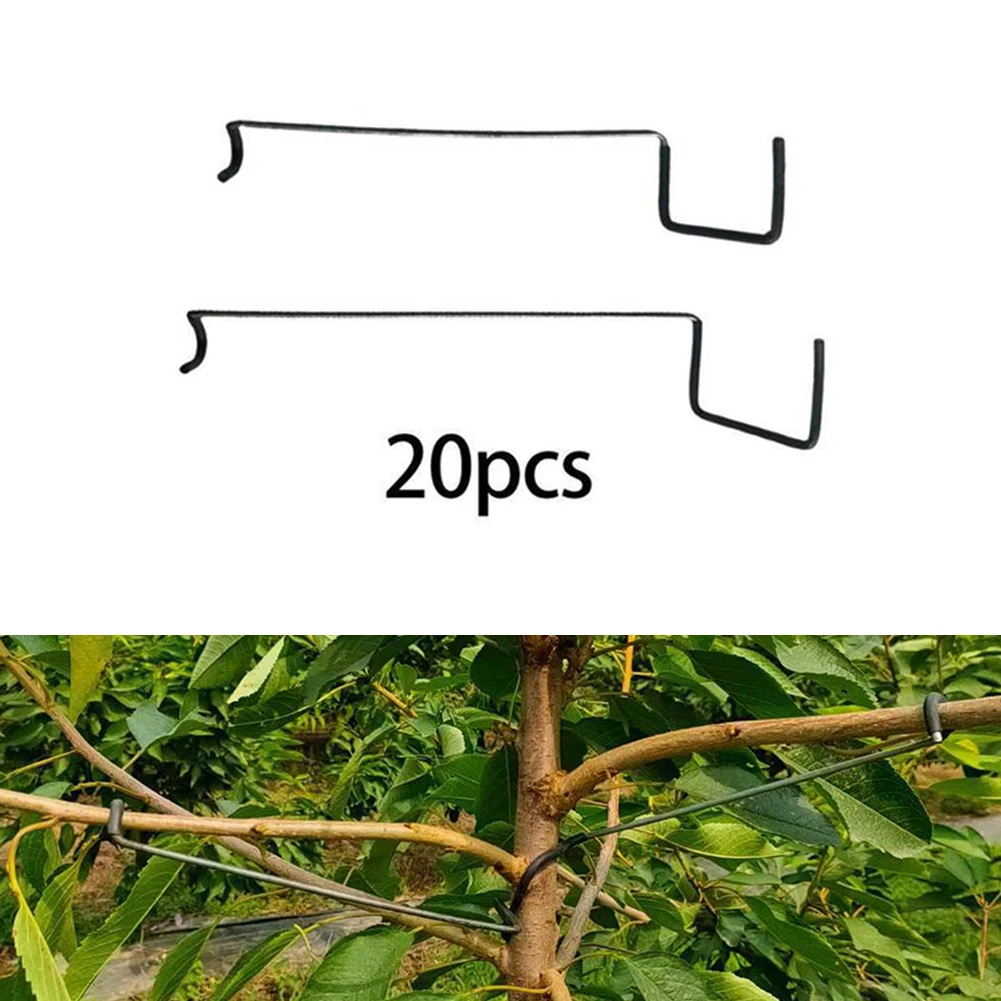 

20pcs Fruit Tree Branch Limb Spreader Reuseable Wire 26T/36T Ree Branches Holder Plant Support Spreader Dia Branche 1.5-2.0cm