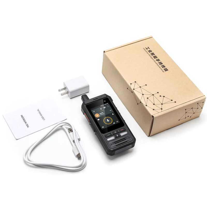 4g zello POC walkie talkie mobile phones long range profesional ptt telecommunications GPS smart two way radio communication enlarge