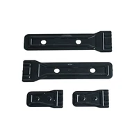 stainless steel rear door hinge window hinge decoration for traxxas trx4 92076 4 new bronco parts