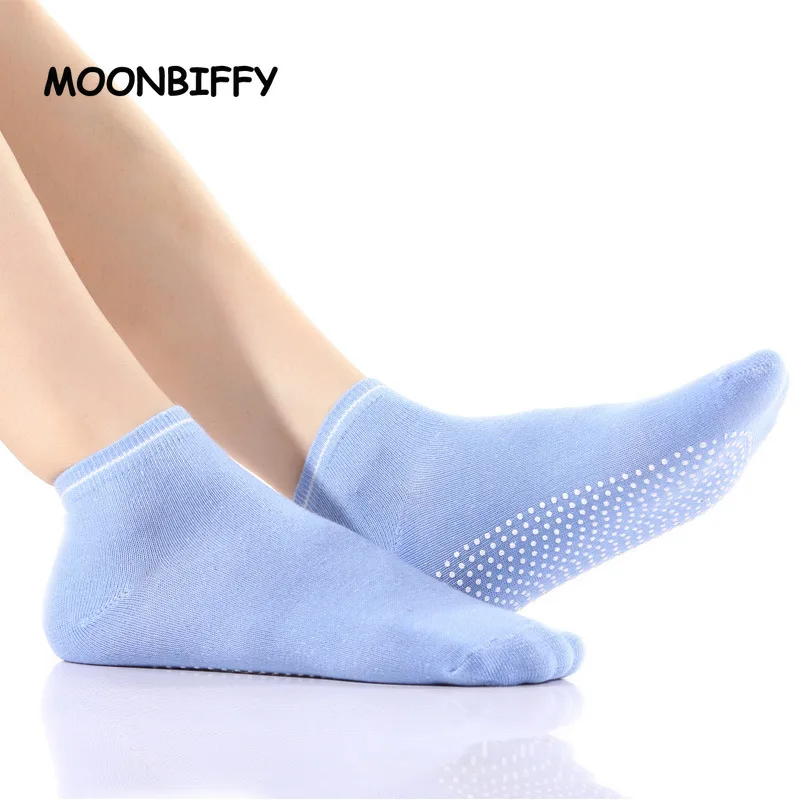 

Компрессионные женские носки для йоги, носки для пилатеса, Нескользящие дышащие спортивные носки-лодочки с открытой спиной для балета, танц...