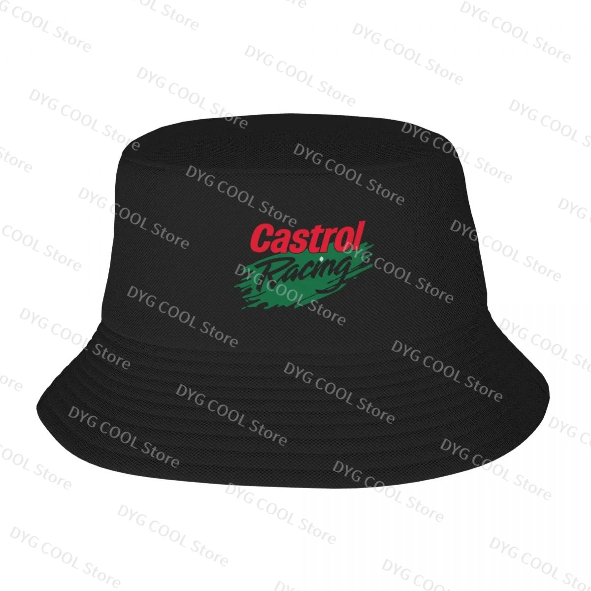 

Summer New Castrols (2) Printed Personality Unisex Bucket Hat Fashion Outdoor Fishing Sunshade Hat