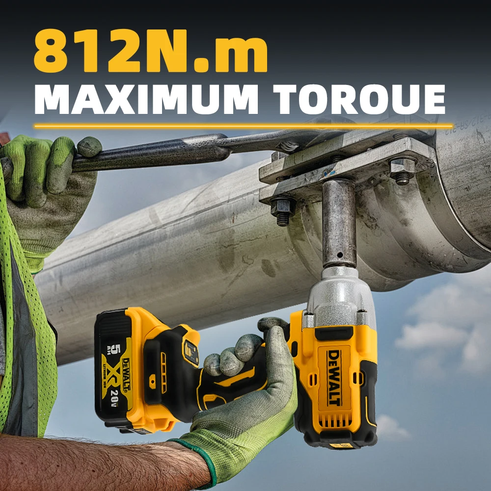 Dewalt 20 В аккумулятор DCF892 1/2 дюйма электрический гаечный ключ с высоким крутящим