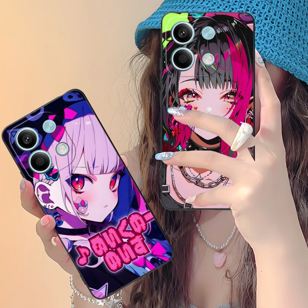 Милый чехол для мобильного телефона с Аниме Pretty Girl Xiaomi Redmi Note 13 12 11 10 9 8 7 6 S A Pro Lite Plus