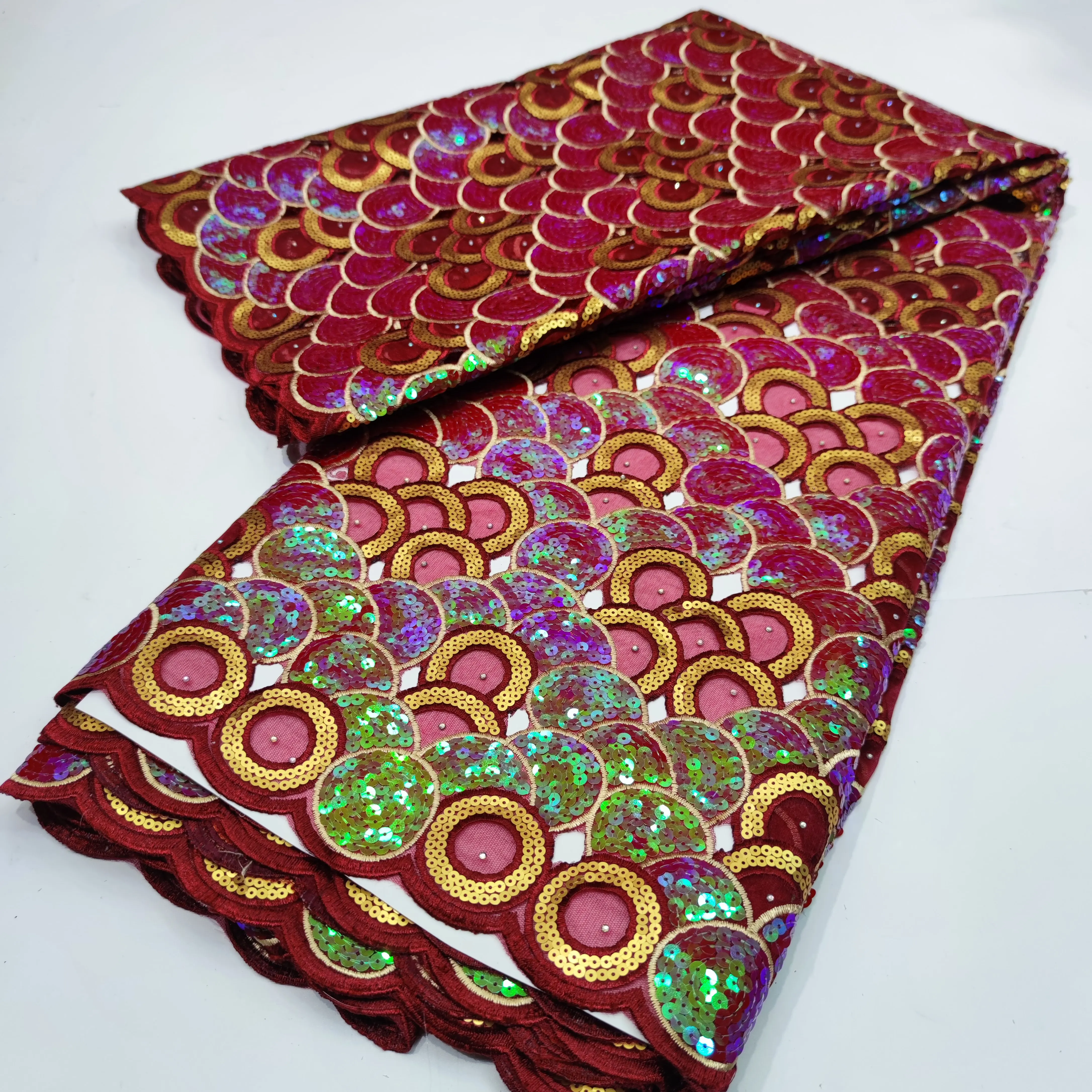 

Кружевная ткань с блестками Aqua 2022 африканская сетчатая кружевная ткань высококачественные нигерийские Французские тюлевые сетчатые круже...