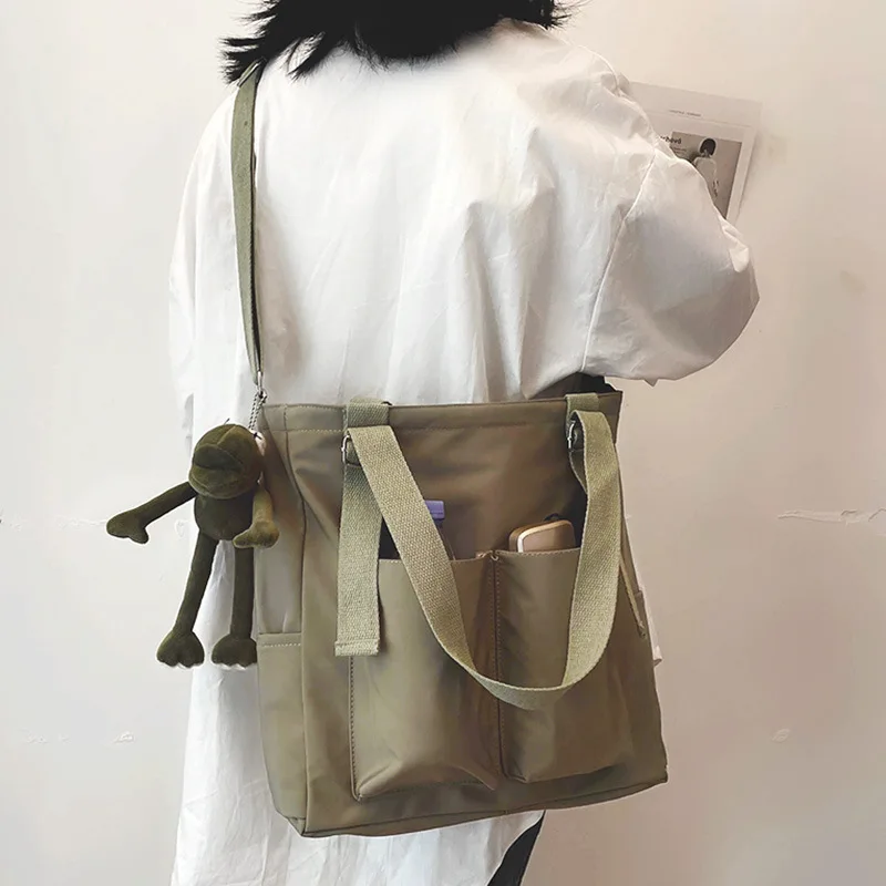 

TRAVEASY 2022 Female Bag Shoppers Simple Fashion Zipper Handbags Shoulder Waterproof Large Capacity Tote Bags Women's Crossbody