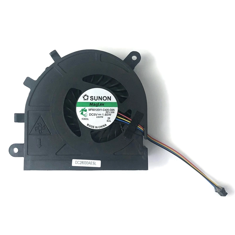 Новый оригинальный охлаждающий вентилятор для ноутбука DELL Latitude E5530 Vostro 3550 MF60120V1-C420-G9A 09HTYD 9htyd