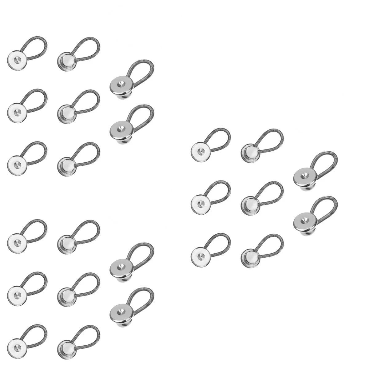 

Extender Button Collar Extenders Neck Shirt Buttons Elastic Pants Waist Jeans Pregnancy Mens Trouser Coat Extension Dress Sew