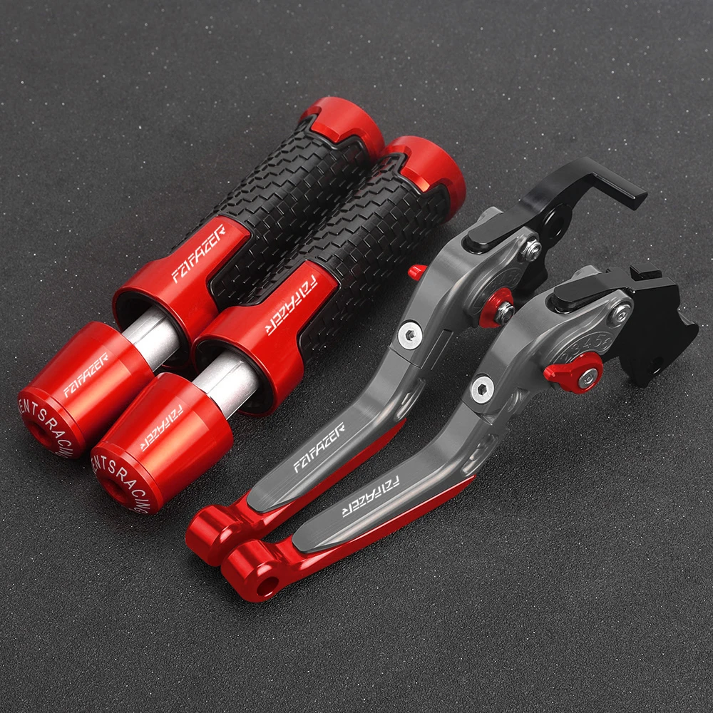 

For YAMAHA FZ1 FAZER 2001 2002 2003 2004 2005 Motorcycle Adjustable Extendable Brake Clutch Levers Hand Grips Handlebar Ends