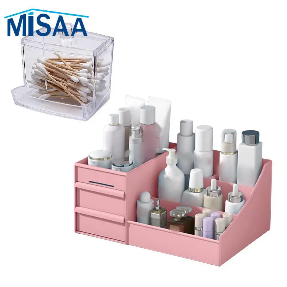 

Save Space Stationery Organizer Box Acrylic Household Products Multipurpose Bru Drawer Bathroom Storage Storage Tools Daily Use