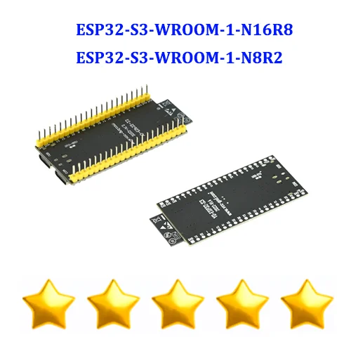 ESP32-S3-WROOM-1 WiFi+Bluetooth-совместимый Интернет Type-C ESP32-S3-DevKitC-1 плата разработки модуля