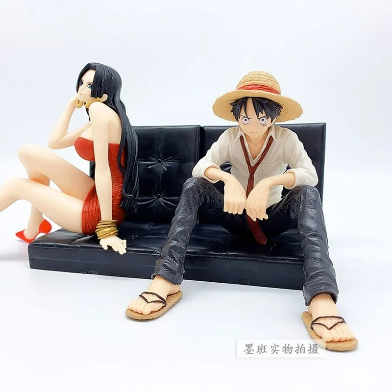 

Original Banpresto One Piece OP Creator Luffy & Boa Hancock Action Figure Toys Model Figurals Brinquedos