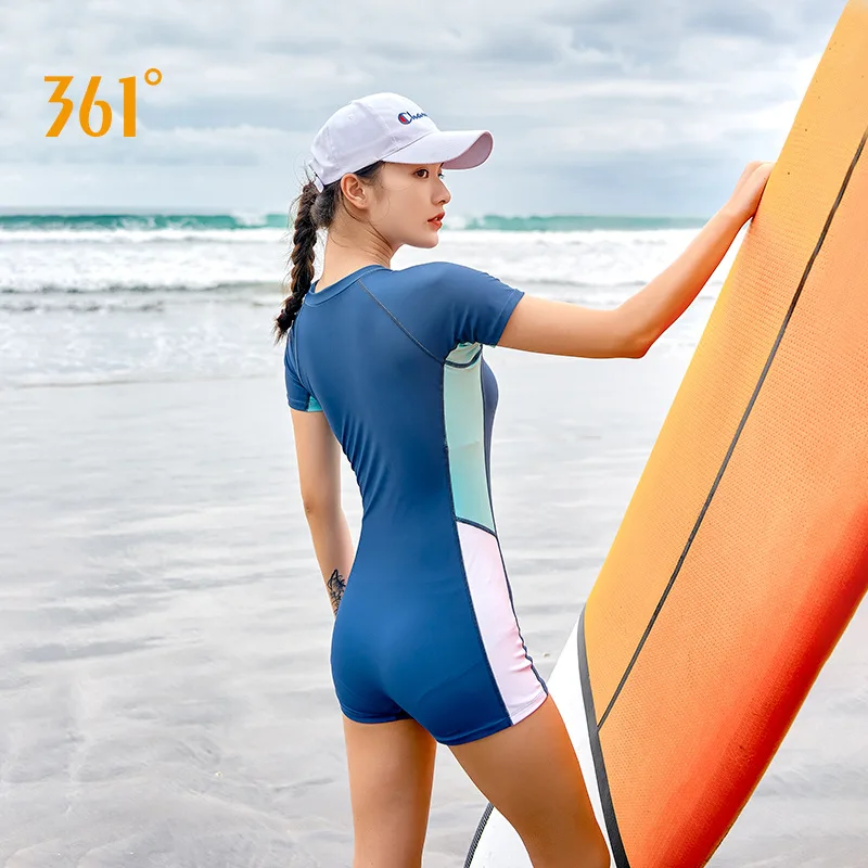 361 Women Professional WaterProof Padded Competition Racing SwimSuit For Female Quick-Drying Monokini Sport Bathing Beach Wear