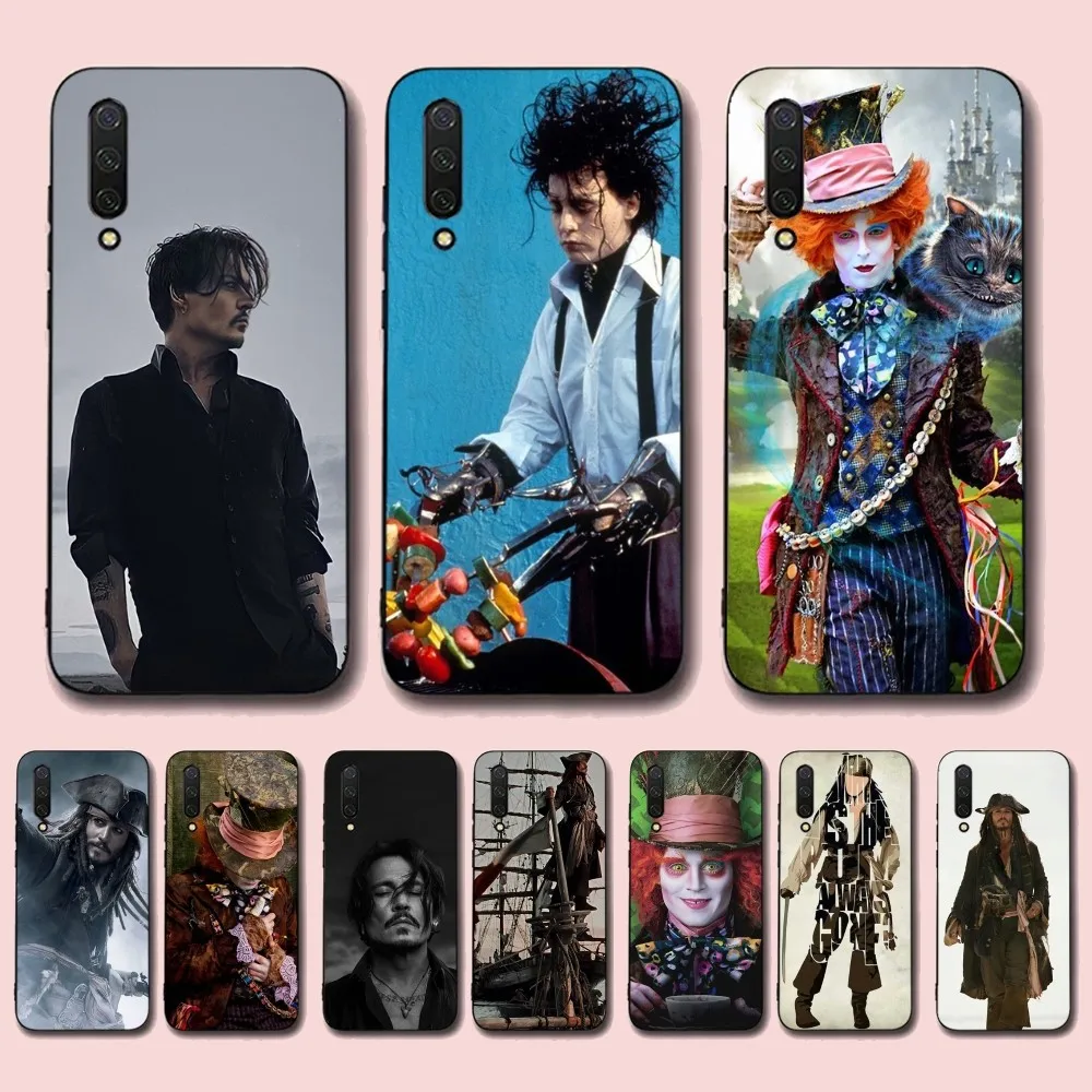 Чехол для телефона J-Johnny Depp Xiaomi Mi 5X 8 9 10 11 12 Lite Pro 10T PocoX3pro PocoM3 Note