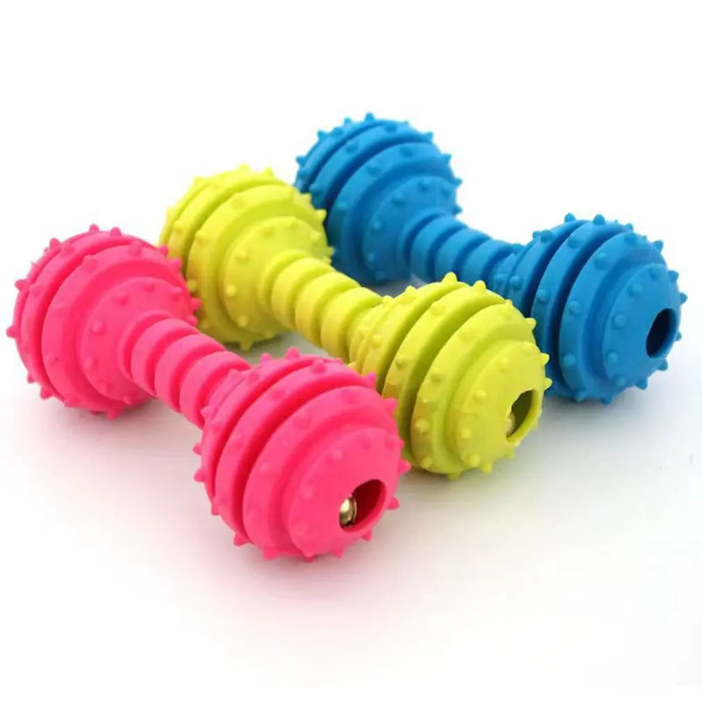 

2022 Dog Toy Sturdy Pet Toy Heavyweight Durable Rubber Dog Chew Toys Molar Teeth Sounding Bite-resistant Pet Toy