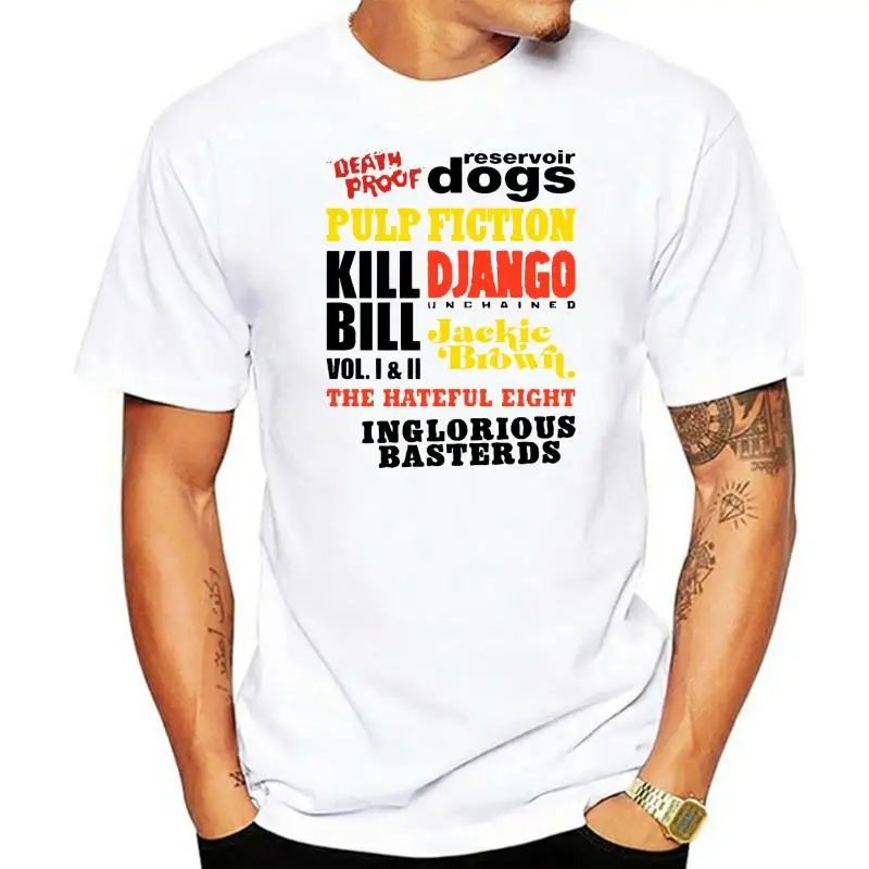 

Футболка Quentin Tarantino мужская с длинным рукавом, хлопковая тенниска с круглым вырезом, нормальный Азиатский размер