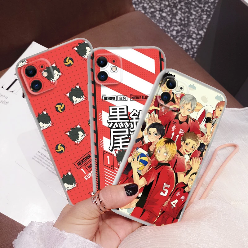 14ER Haikyuu! Nekoma школьная мягкая искусственная кожа для LG K71 K8 Plus K9 Lite Q510 K92 Q92 Stylo 6 7 V40 V50