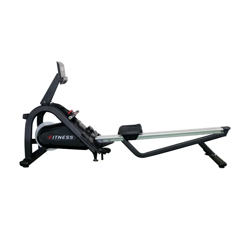 

Skyboard foldable fitness 1-8 gear resistance magnetic rowing machine