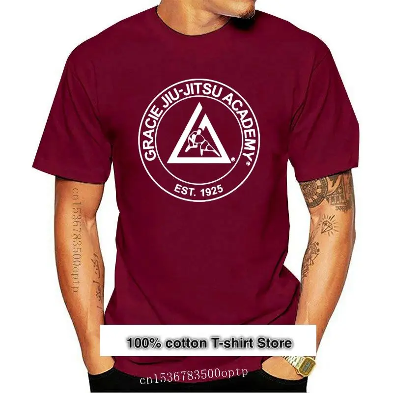Camiseta personalizada para hombre, camisa con logo de la Academia jiu jitsu, bolsillo, nueva