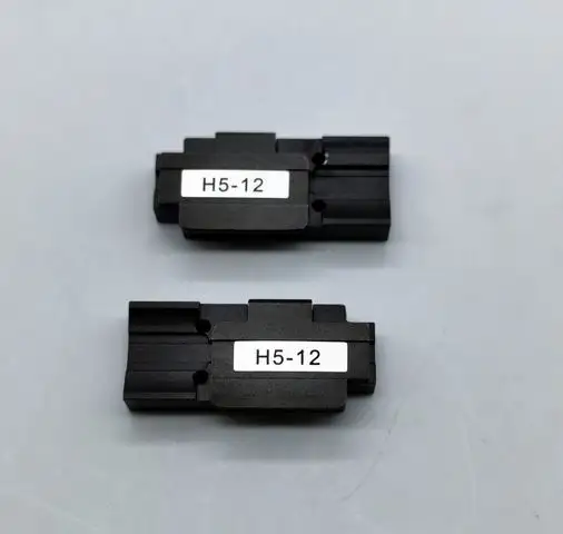 Optical Ribbon Fiber Fusion Splicer ILSINTECH SWIFT-R5 Fiber Holder H5-4 H5-6 H5-8 H5-12 Ribbon Cable Clamp A Pair