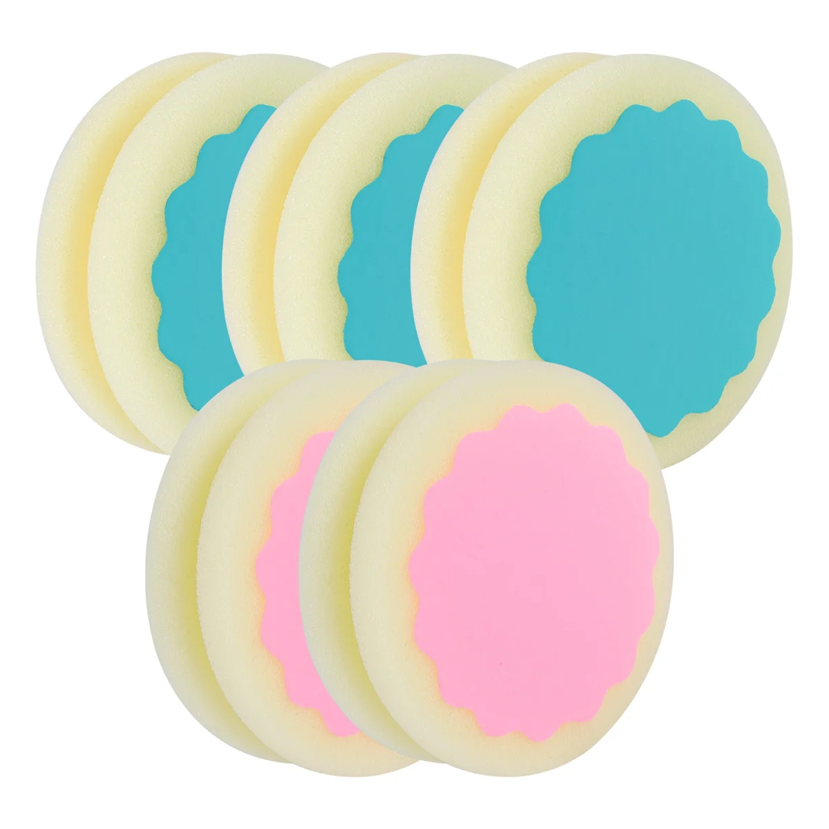 5 шт. многоразовые губки для удаления волос на лице и ногах