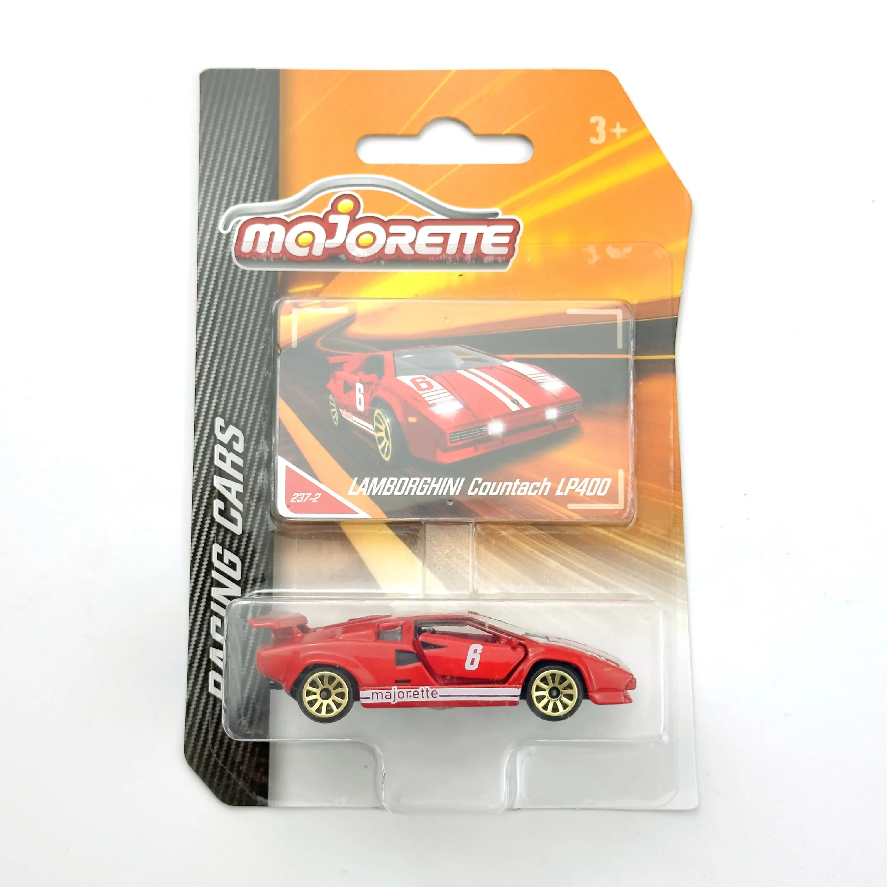 Majorette гоночные автомобили Countach LP400 1/64 металлические Литые модели игрушечных