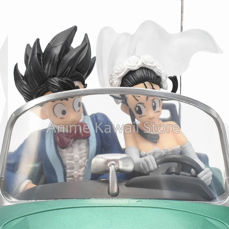Чехол для автомобиля Goku &amp Chichi с аниме Свадебный чехол вождения корповая машинка