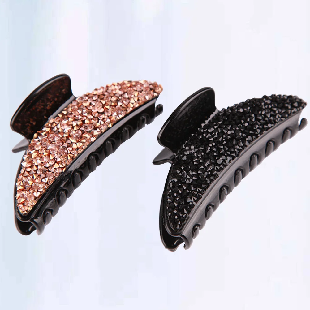 

Hair Clipsclaw Women Big Banana Claws Thin Fine Accessories Thick Girls Crystal