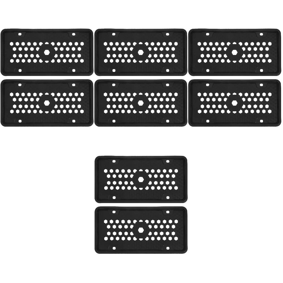 

8 стандартных подставок для автомобильных номерных знаков стандарта США
