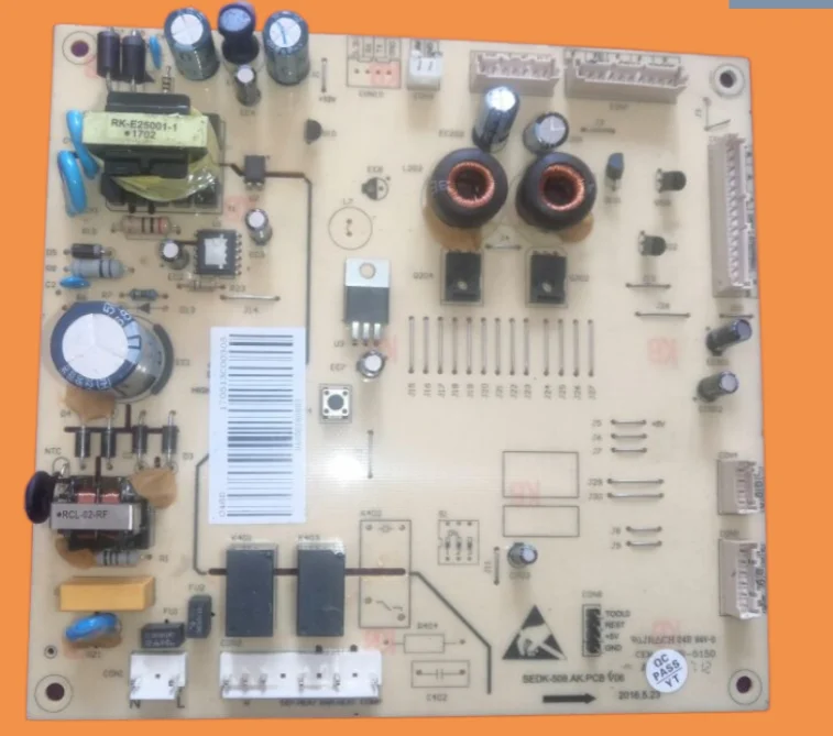 

1pc used Meiling refrigerator SEDK-508.AK.PCB power board