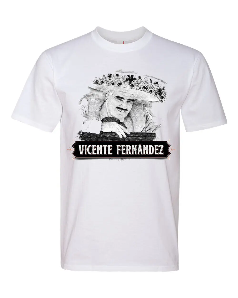 Футболка с графическим рисунком мексиканской легенды Эль Рей Висенте Фернандес