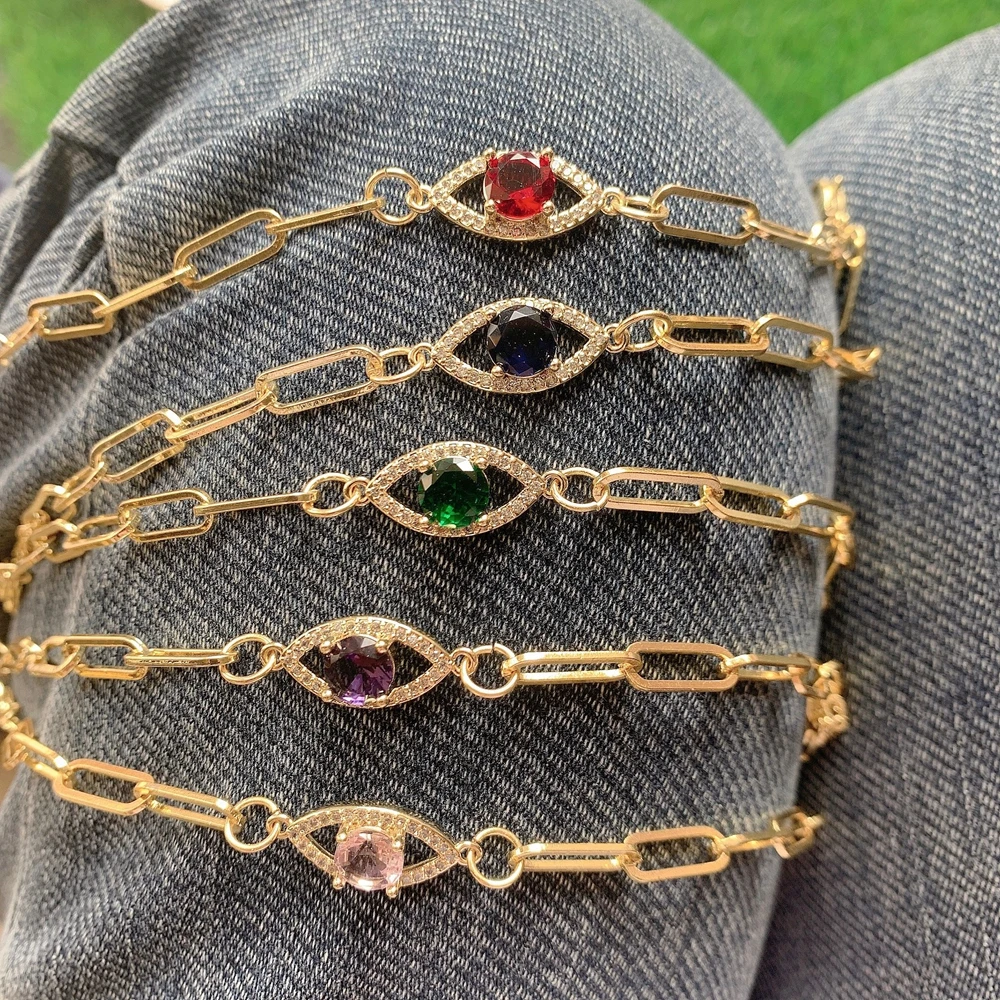 Роскошные браслеты-цепочки с кристаллами циркония браслеты для женщин подарки