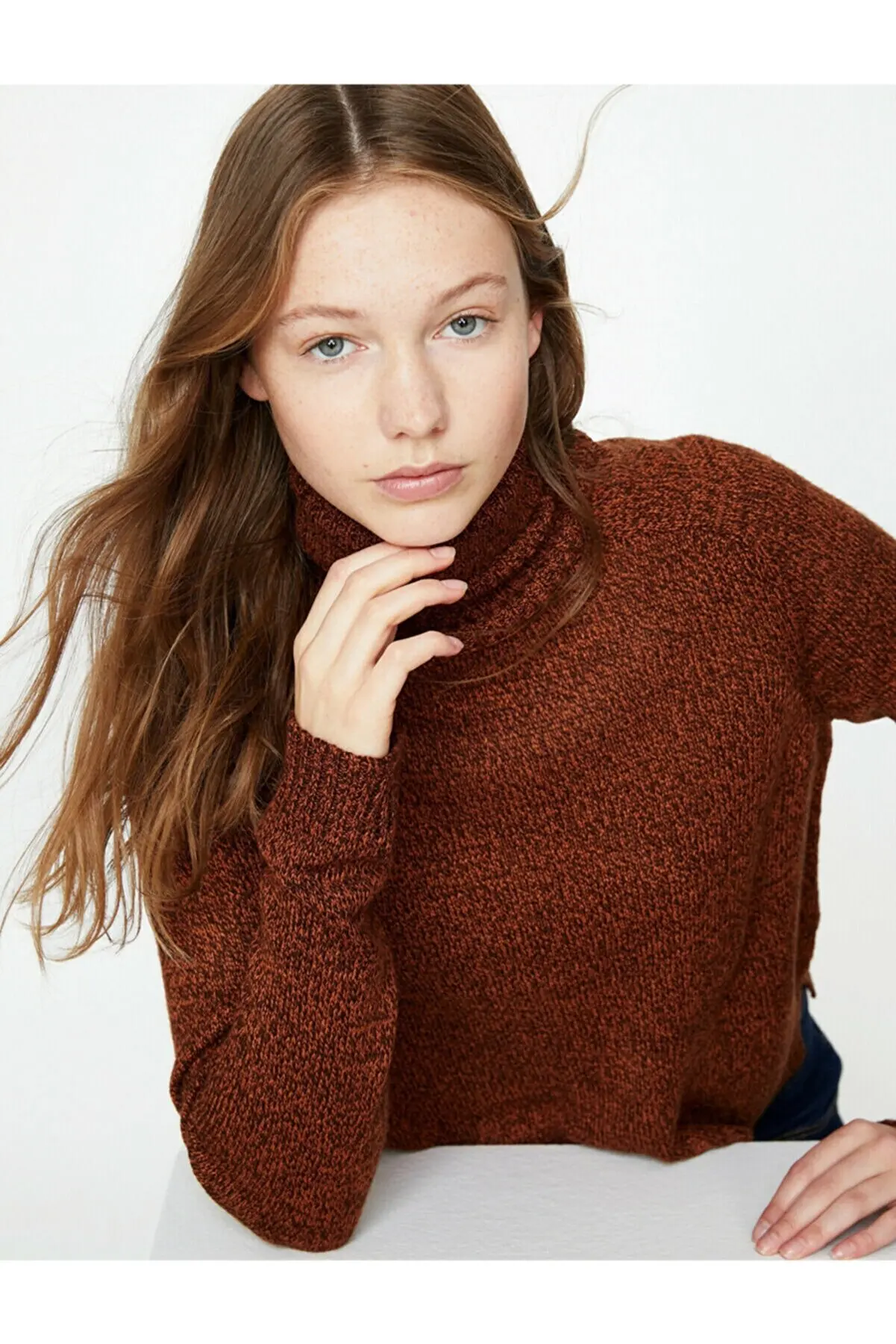 

WOMEN BROKEN SWEATER CARDANTAN Tops Pullover Sweatshirt for Women 37114448