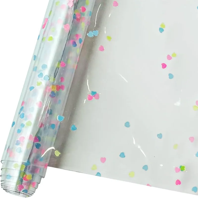 

Transparent PVC Glitter Holographic Vinyl Faux Leather Sheets for DIY Bows Earrings Bags Upholstery Handbags Wallets 30*135cm