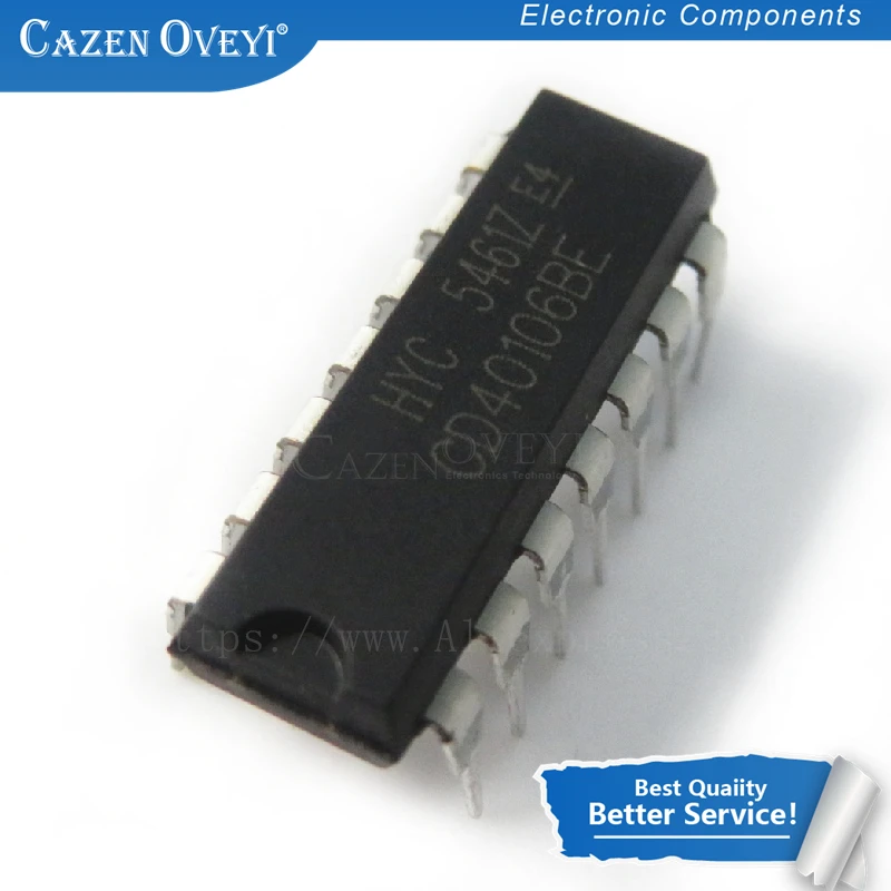 10 шт./партия CD40106BE DIP14 CD40106 DIP 40106BE DIP-14 в наличии