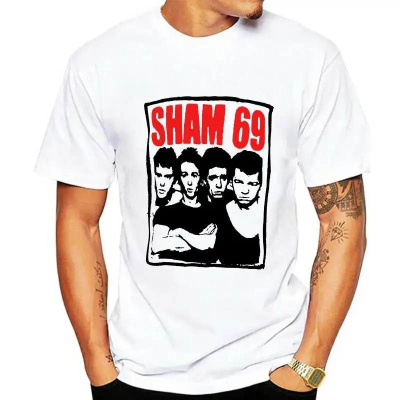 Футболка SHAM 69-70s в стиле панк-рок Oi! Унисекс футболка Damned кокни отбрасывает UK Subs