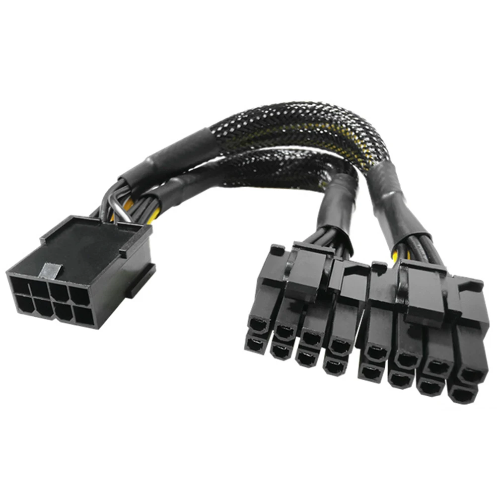 

8Pin to 2x8Pin(6+2) GPU Power Cable GPU Power Cable Splitter for BTC Computer Video Card Cord Splitter