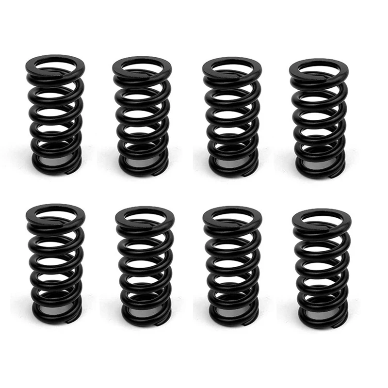 

Top!-8Pcs Replacement Stiffer Spring for Mountain Skateboard Truck Hard Spring for Off-Road Skateboard Truck