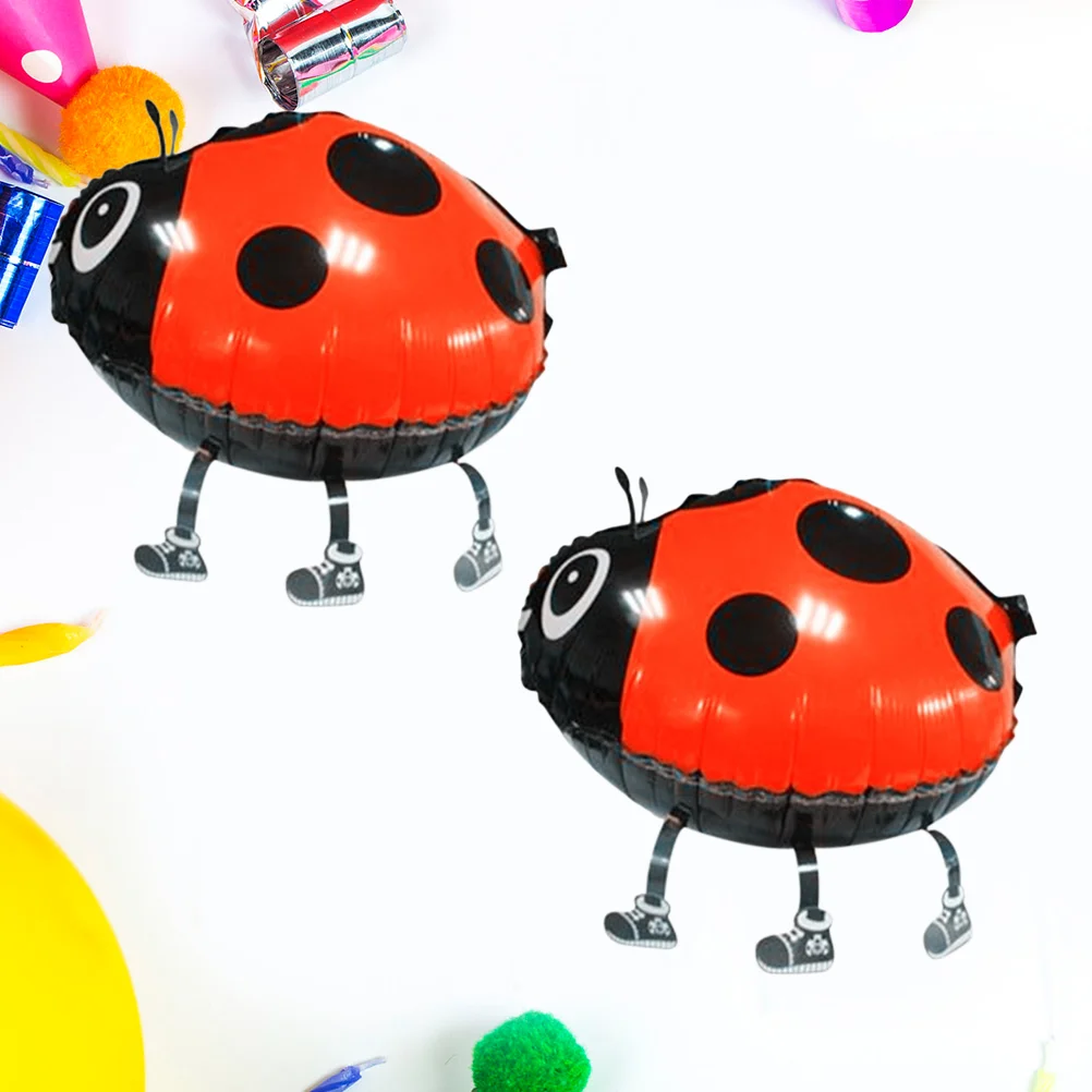 

Balloons Balloon Walking Insect Birthday Beetle Air Kids Ladybug Aluminum Walker Theme Decorations Animals Themed Favors Cartoon