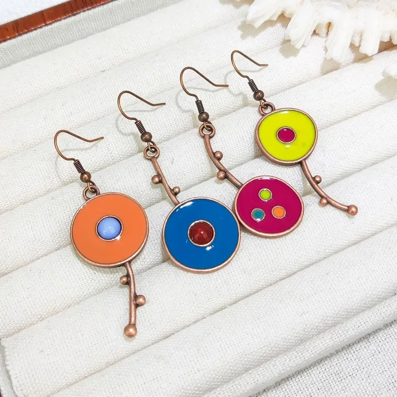 Трансграничные серьги в европейском и американском стиле с капающим маслом