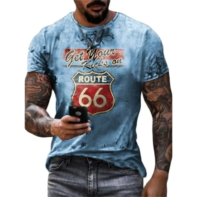 Калифорния модные винтажные мужские футболки с 3D принтом летняя одежда буквами US