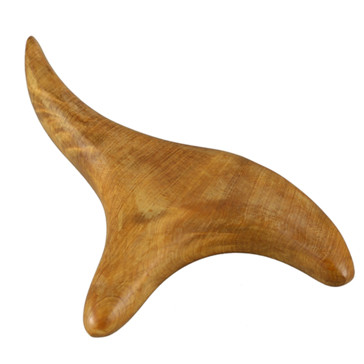 Деревянный массажер для тела ног шеи расслабления кровообращения треугольная