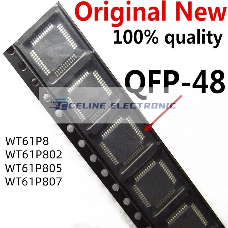 

1 шт./партия WT61P8 WT61P802 WT61P805 WT61P807 WT61P QFP-48 новые оригинальные фотоэлементы