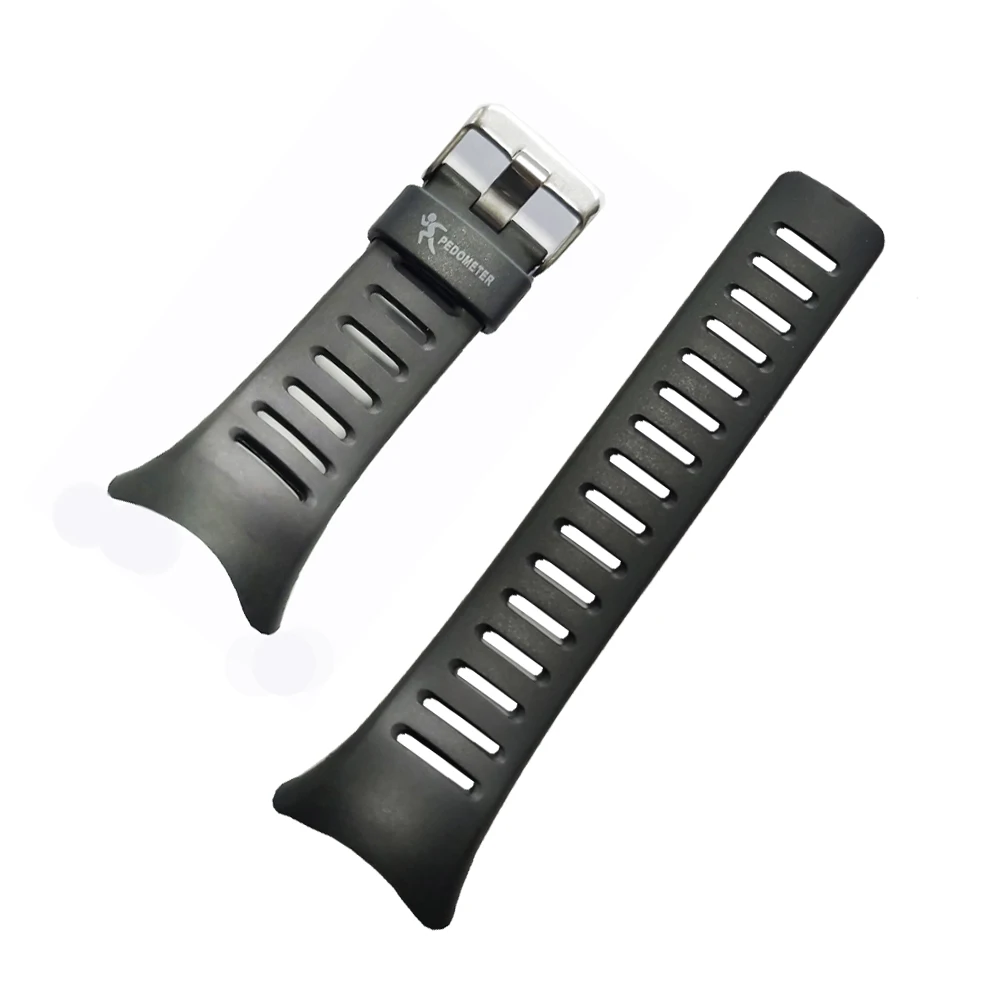

Original PU Watch Bands PASNEW 448 22mm Digital Wristwatches Strap Buckle Clasp Sport Wrist Clock Bracelet Band Replacement