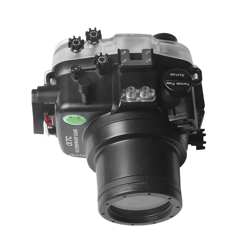

Seafrogs Flat Standard Port With 67mm Thread For Sony FE 28-70mm F3.5-5.6 OSS Lens 40M/130FT (Manual Zoom Gear Included)
