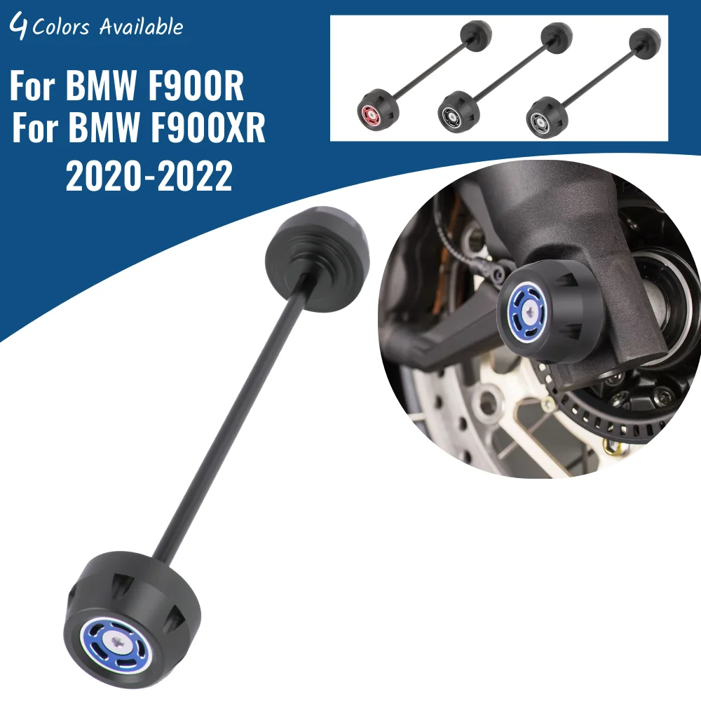 

Motorcycle Front or Rear Wheel Fork Slider for BMW F900R F900XR 2020 2021 2022 Axle Crash Protector F 900R 900XR Accessories