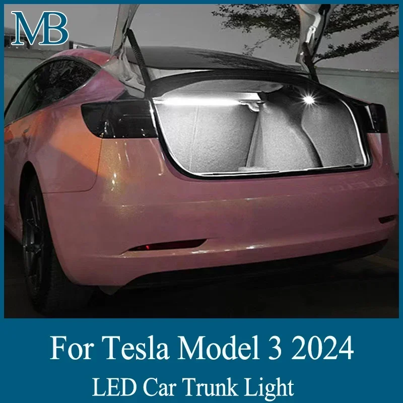 24 Вт/6000 К 50 см грузовой светодиодный светильник для Tesla Model Y/3 + Highland 2024 аксессуары