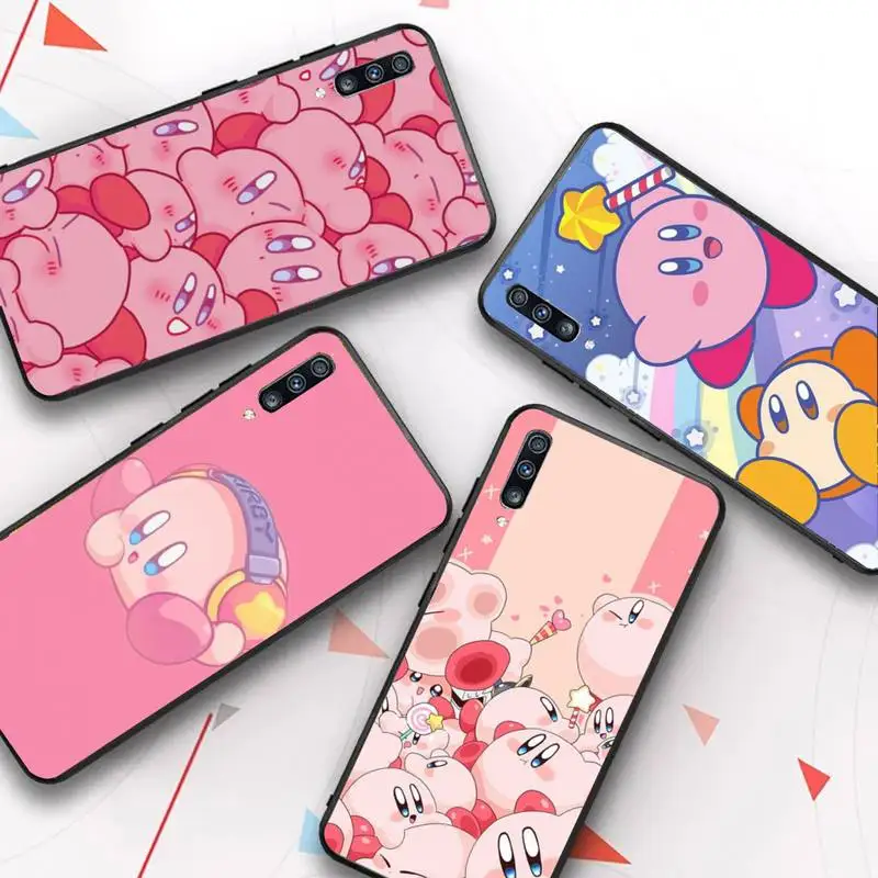 

Cute Pink Kirbies Phone Case for Samsung Galaxy A 51 30s a71 Soft Cover for A21s A70 10 A30