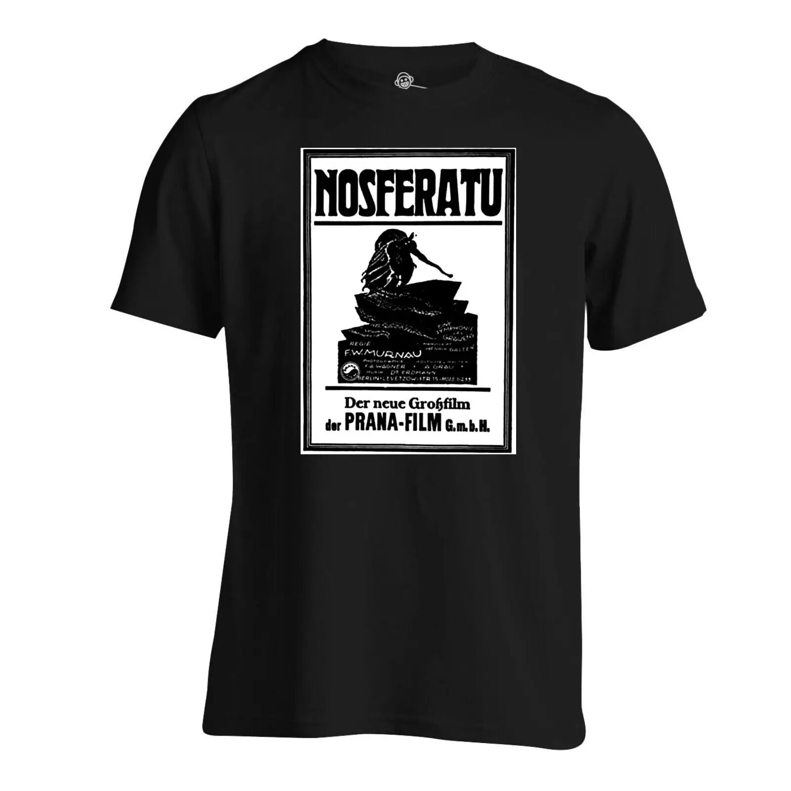 Футболка Nosferatu 1922 классический кинопостер печать